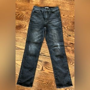 BP Woman’s Black High Rise Straight Leg size 24